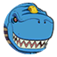 Clodzilla's face icon.